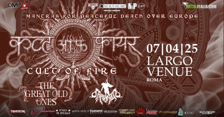 Cult Of Fire + The Great Old Ones + Caronte