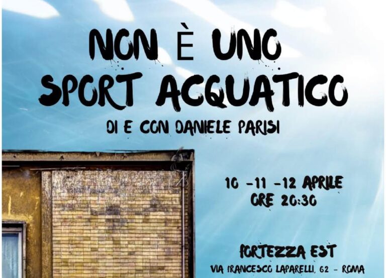 NON È UNO SPORT ACQUATICO