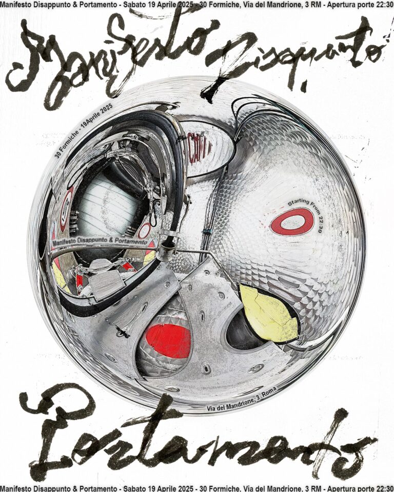 Portamento | Manifesto Disappunto
