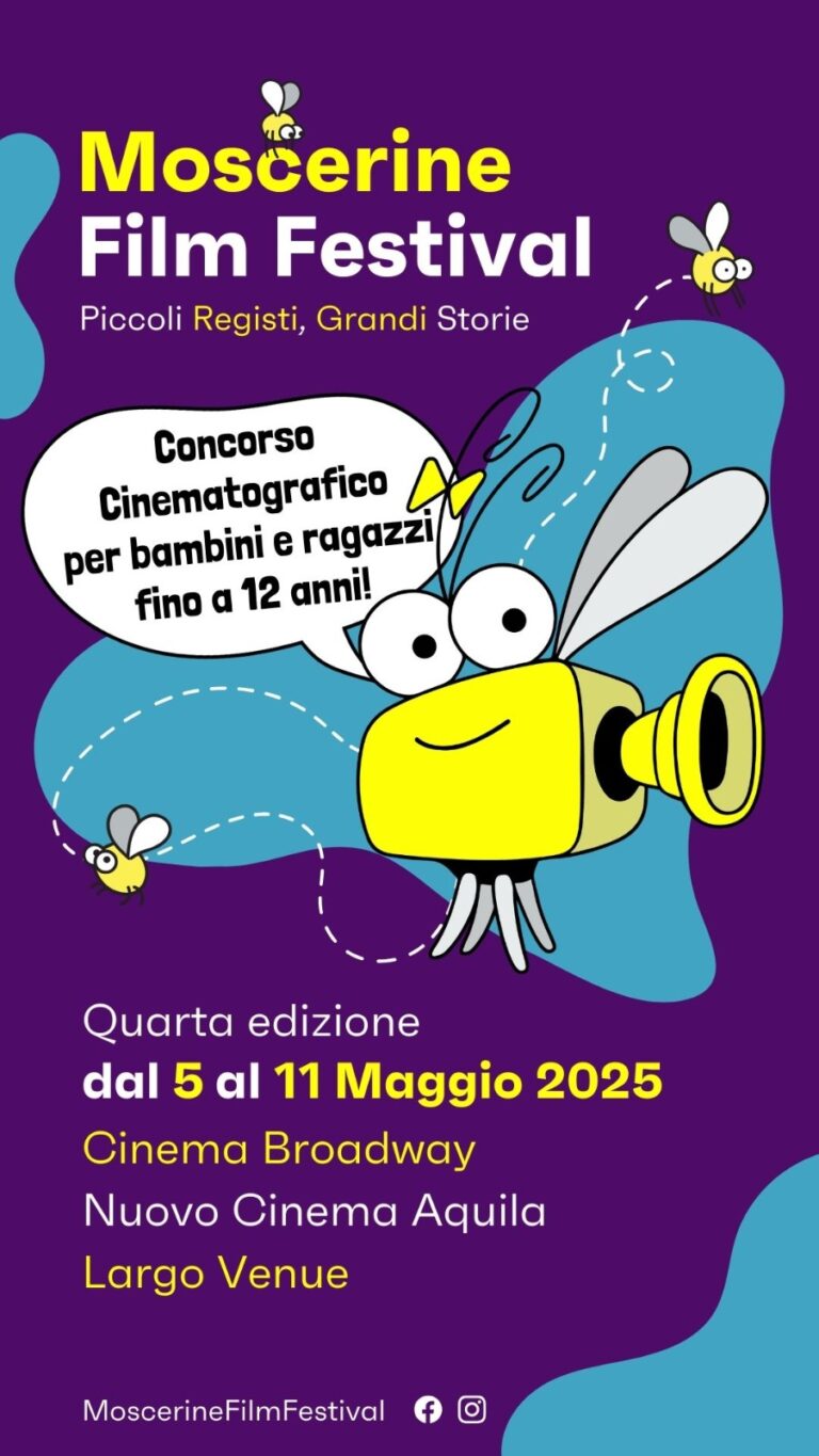 QUARTA EDIZIONE DEL MOSCERINE FILM FESTIVAL