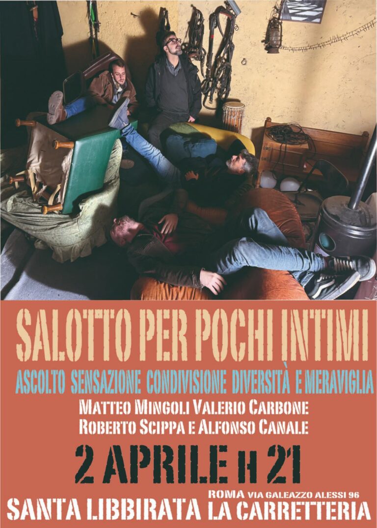 Salotto per pochi intimi live