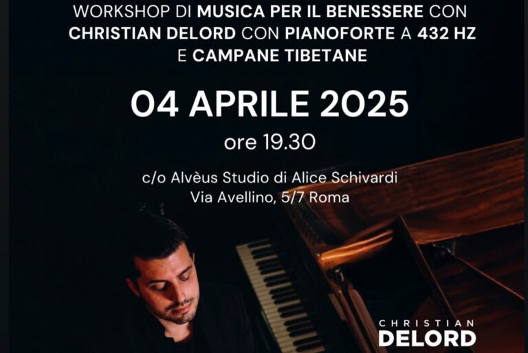 WORKSHOP DI MUSICA PER IL BENESSERE