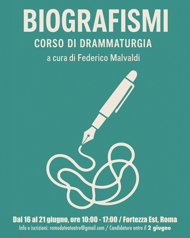 BIOGRAFISMI | Corso di drammaturgia