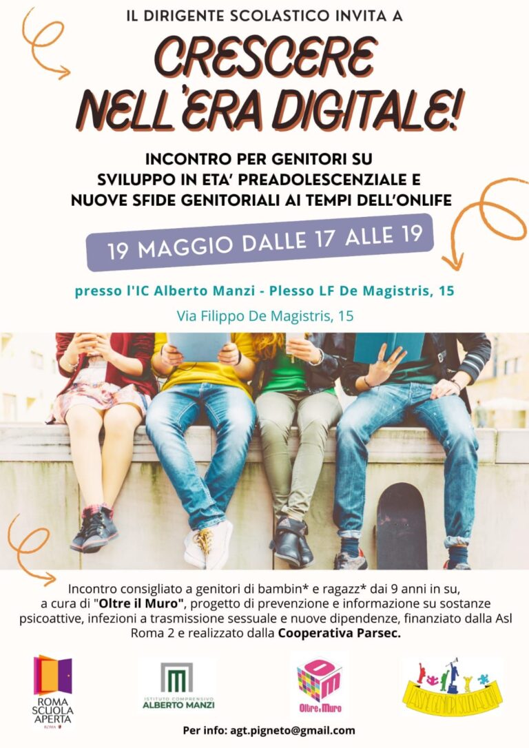 Crescere nell’era digitale