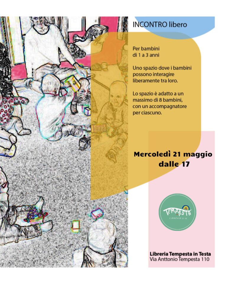 INCONTRO libero Per bambini da 1 a 3 anni