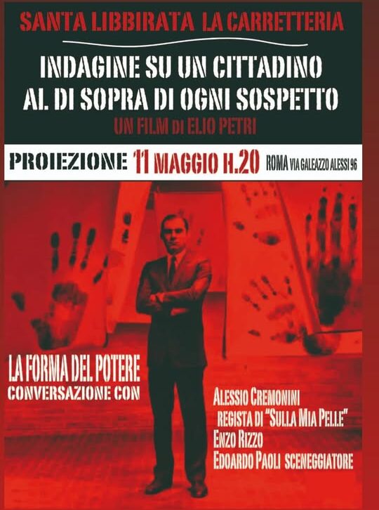 Indagine su un cittadino al di sopra di ogni sospetto, Proiezione