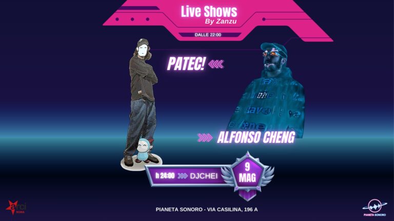 Patec! + Alfonso Cheng Live by Zanzu | DjChei Dj Set