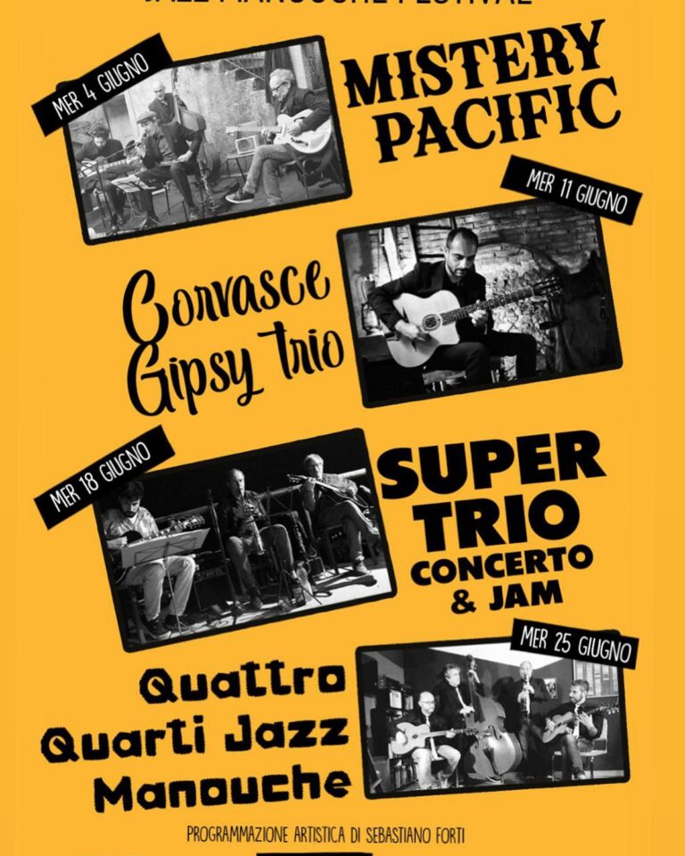 JUNE IS JAZZ MANOUCHE MONTH!