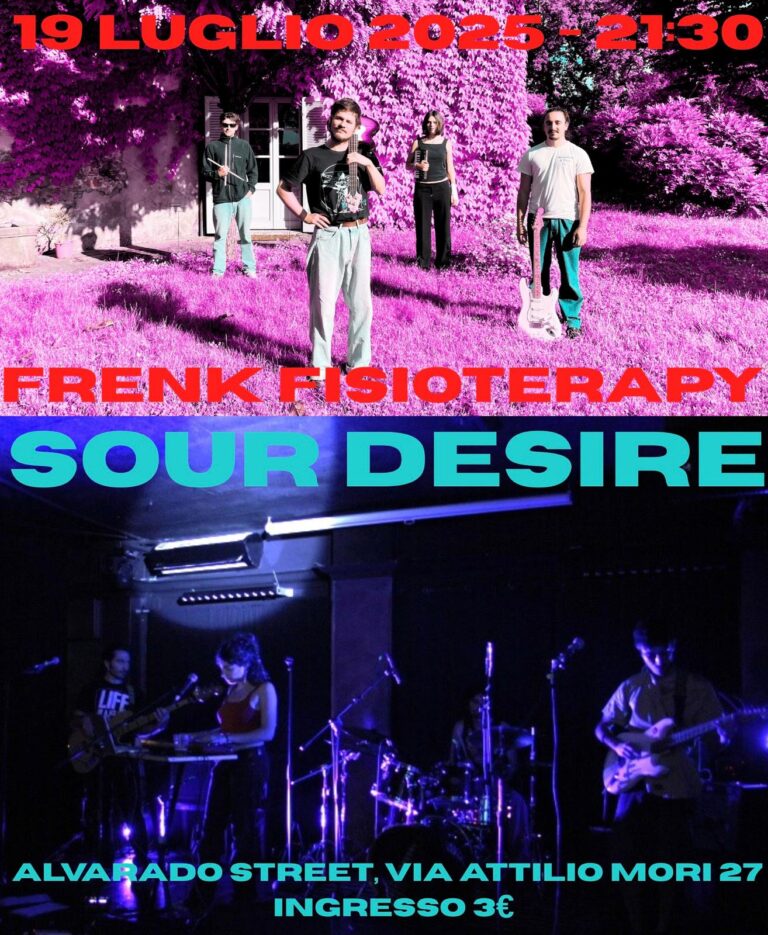 Frenk fisioterapy+Sour desire live