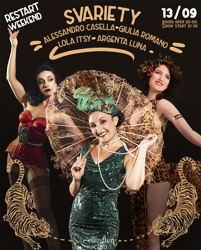 Svariety | Alessandro Casella – Miss Giulia Romano – Lola Itsy – Argenta Luna