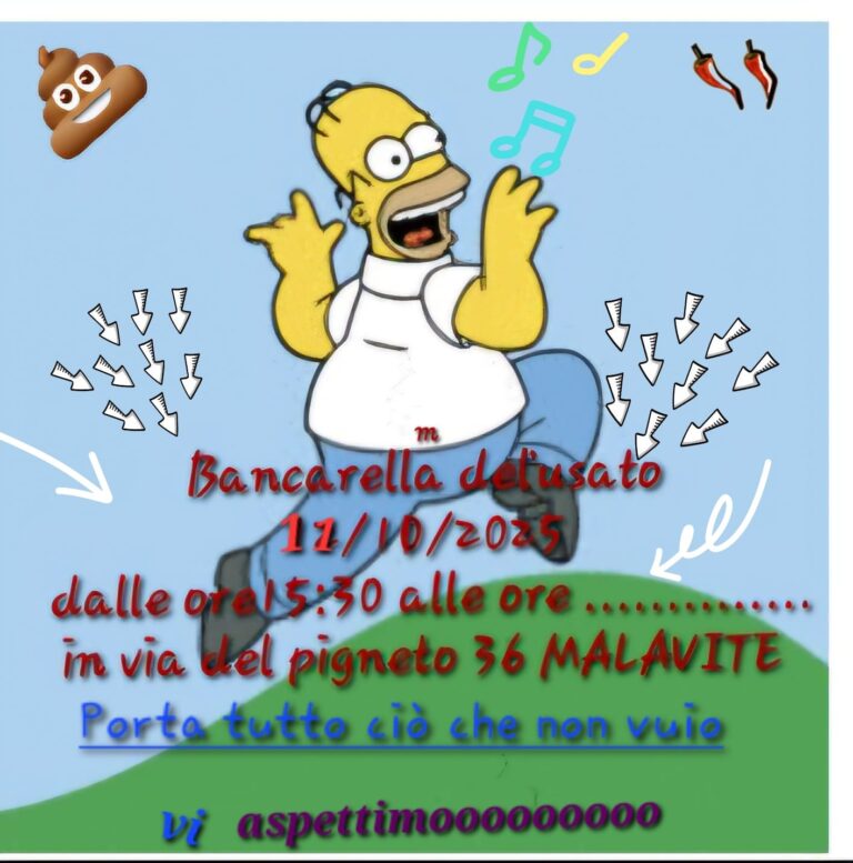 BANCARELLA DELL’USATO