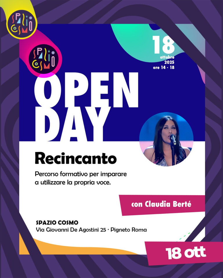 OPEN DAY CON CLAUDIA BERTE’