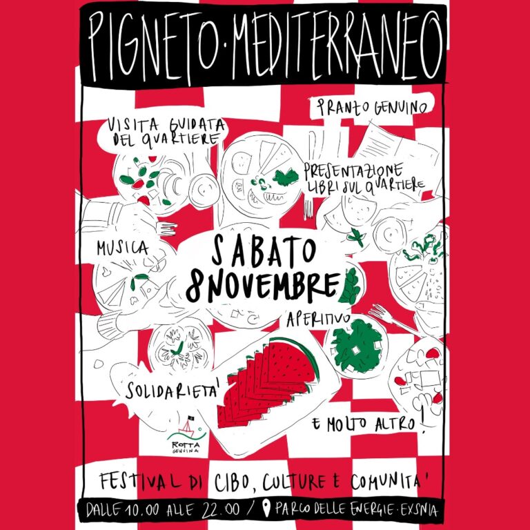 PIGNETO MEDITERRANEO – Cibo, culture e comunità