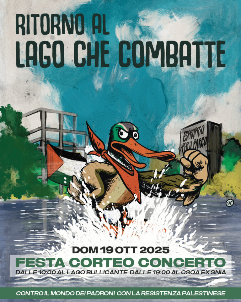 RITORNO AL LAGO CHE COMBATTE