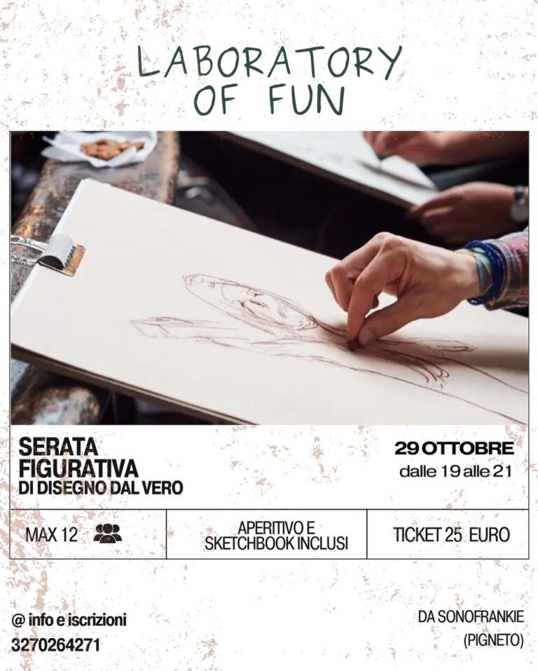 Serata Figurativa Disegno dal Vero