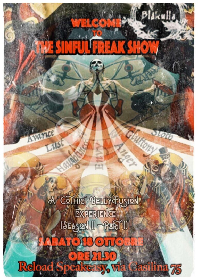 Welcome to the Sinful Freak Show by Bläkulla – A Gothic Belly Fusion Experience