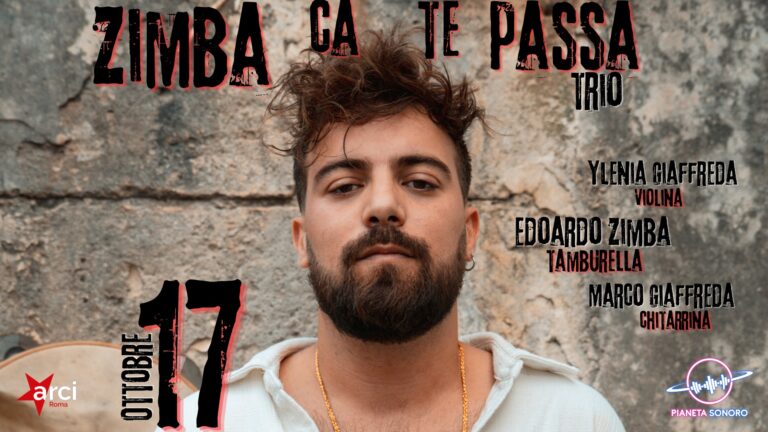 ZIMBA CA TE PASSA TRIO Live + WILSON Dj Set