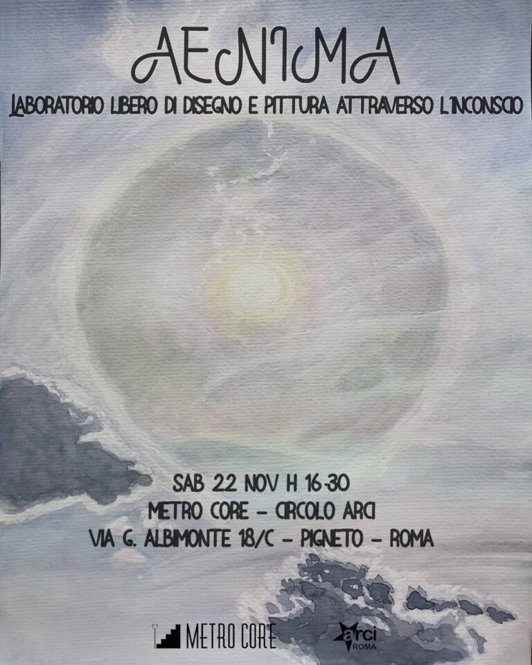 Aenima | Laboratorio libero di disegno e pittura attraverso l’inconscio