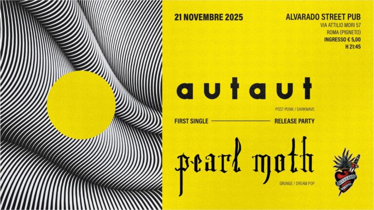 autaut RELEASE PARTY + Pearl Moth