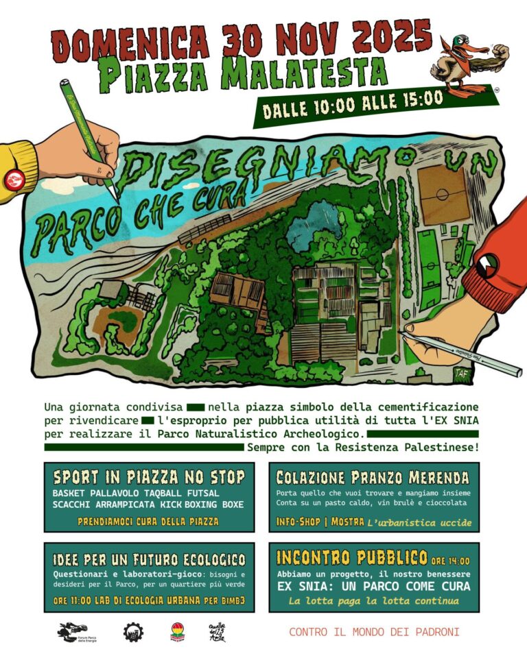 DISEGNIAMO UN PARCO CHE CURA