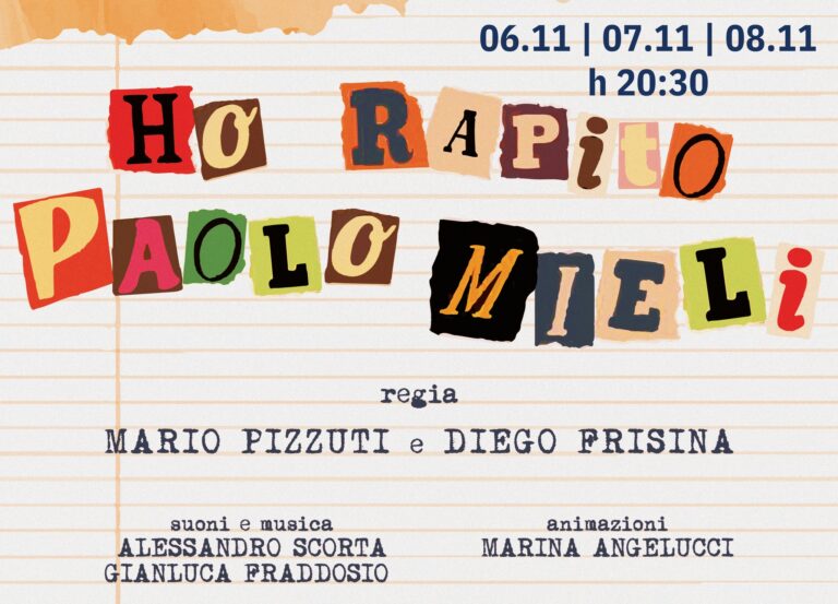 HO RAPITO PAOLO MIELI