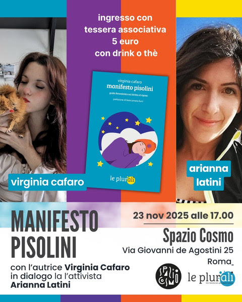 PRESENTAZIONE DI MANIFESTO PISOLINI