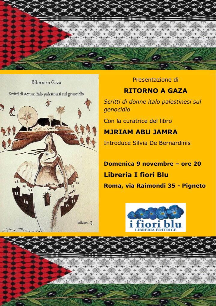 Ritorno a Gaza, scritti di donne italo-palestinesi sul genocidio