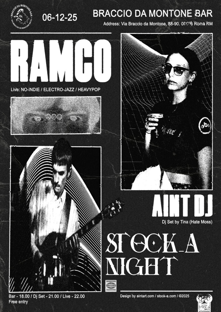 Stock-a Night presenta: Live – RAMCO + Dj set – AIN’T DJ