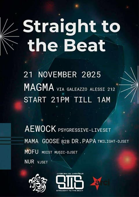 >>>STRAIGHT TO THE BEAT // 21Nov25 // ExtremeDanceFloor // Live+DjSet+Visual