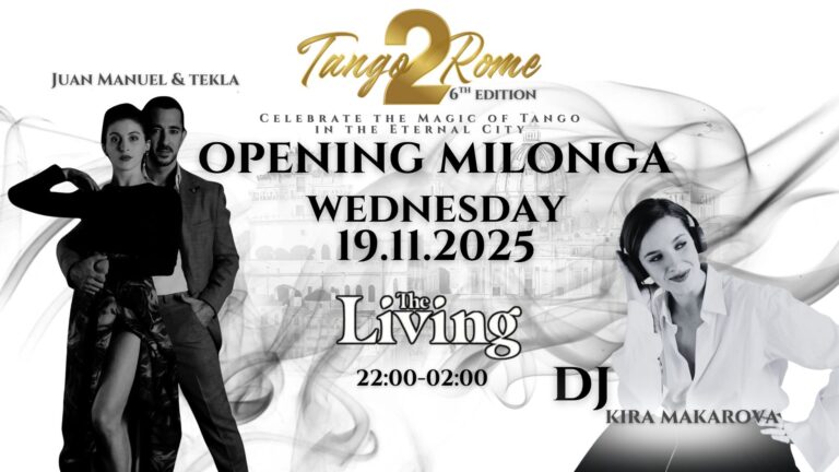 TanGO TO Rome – Opening Night -Kira Makarova TDJ