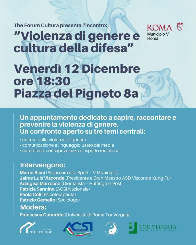 “Violenza di genere e cultura della difesa” di Francesca Cubeddu