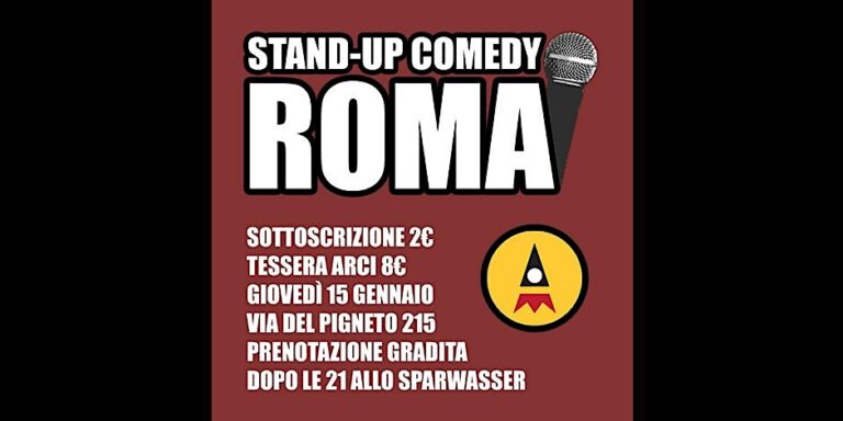 STAND-UP COMEDY ROMA