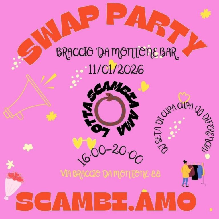 SWAP PARTY con SCAMBI.AMO