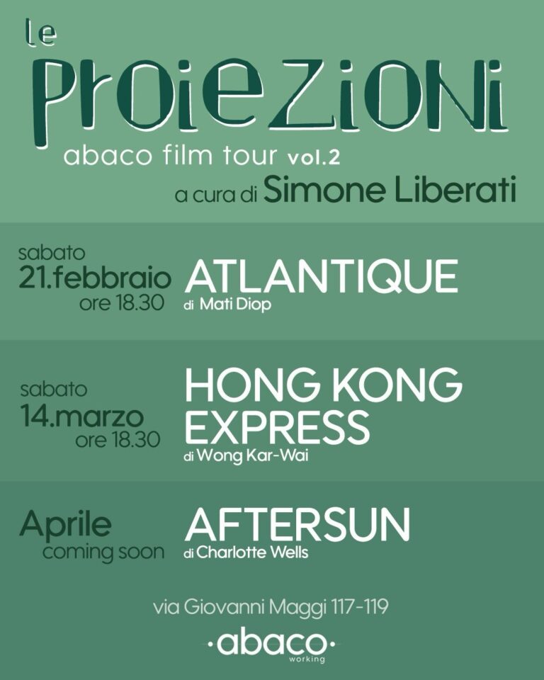 Abaco film tour vol.2