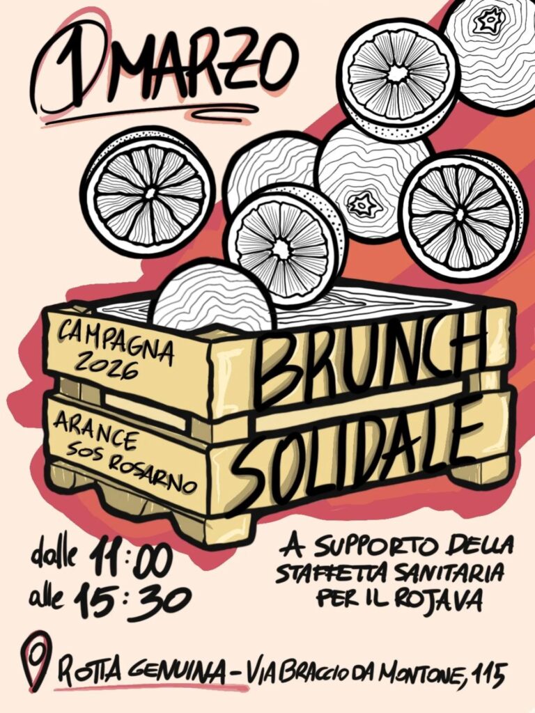 BRUNCH SOLIDALE – Campagna 2026 ARANCE SOS ROSARNO