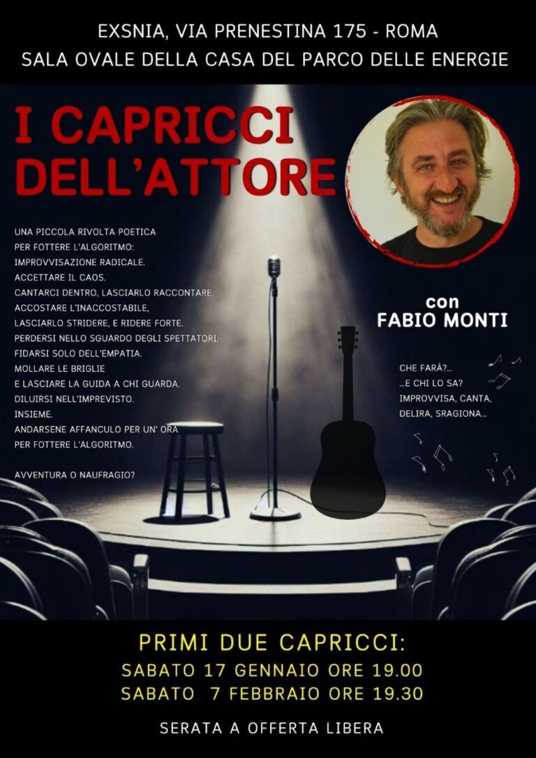 I CAPRICCI DELL’ATTORE