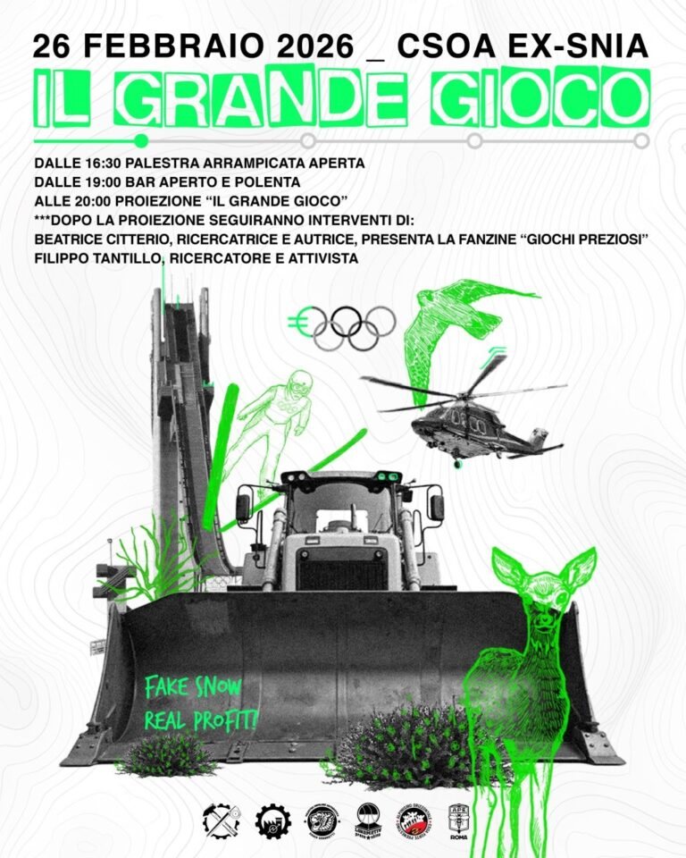 Olimpiadi Milano Cortina – Proiezione del film “Il Grande Gioco”