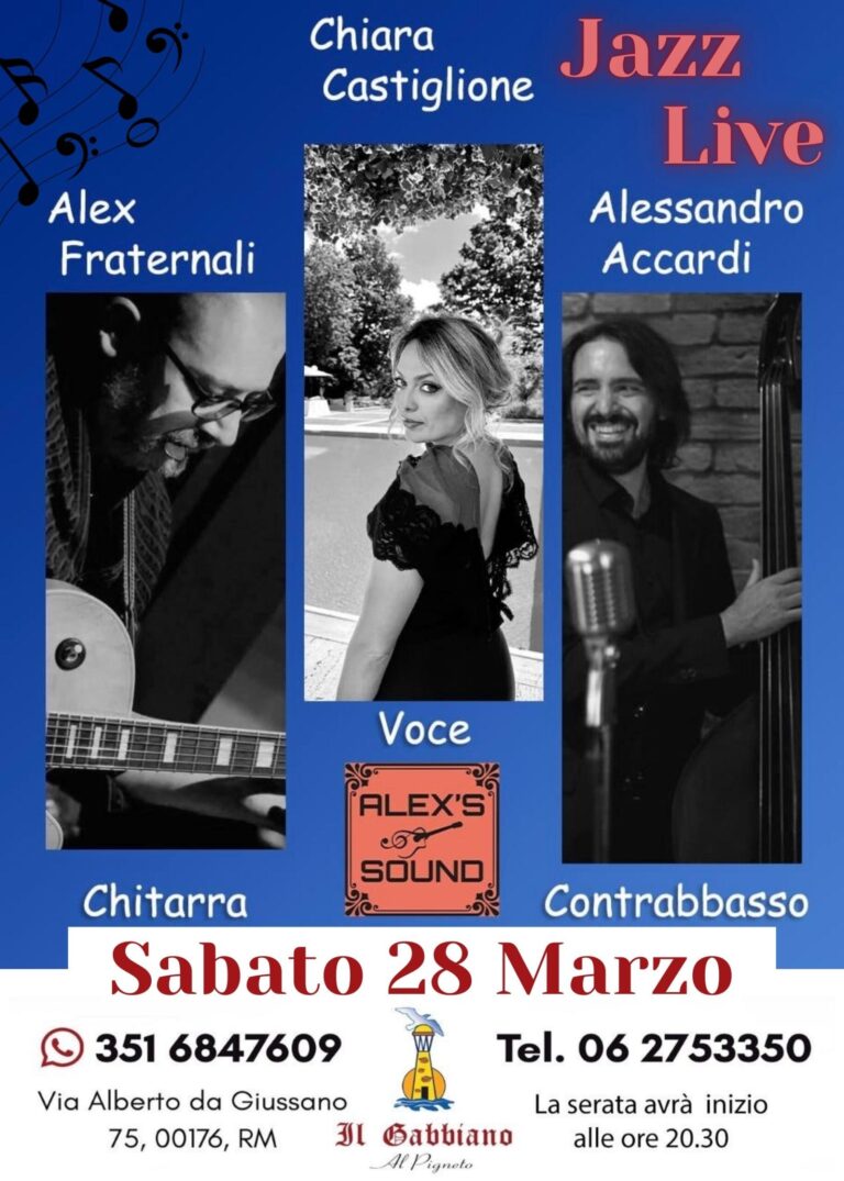 Jazz Live al Gabbiano al Pigneto! 🎷🎸🎤