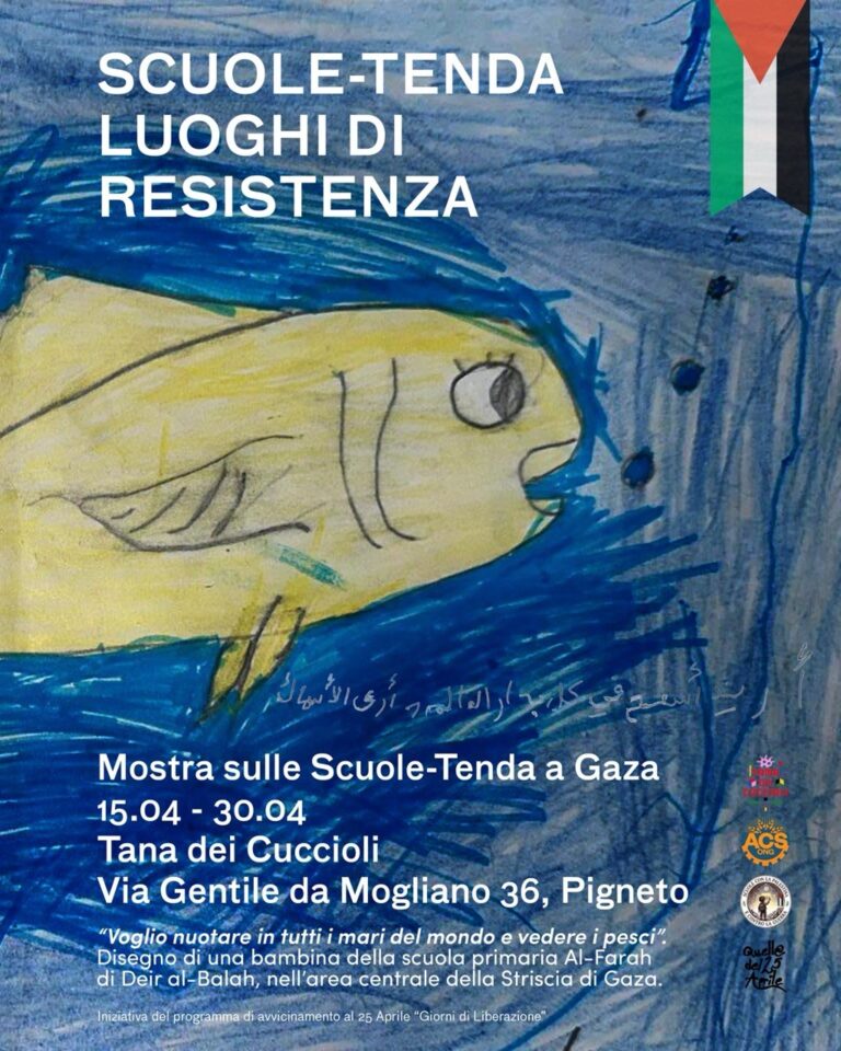 SCUOLE TENDA – LUOGHI DI RESISTENZA | Mostra open-air