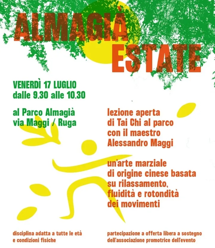 ALMAGIÀ ESTATE | Lezione aperta di Tai Chi