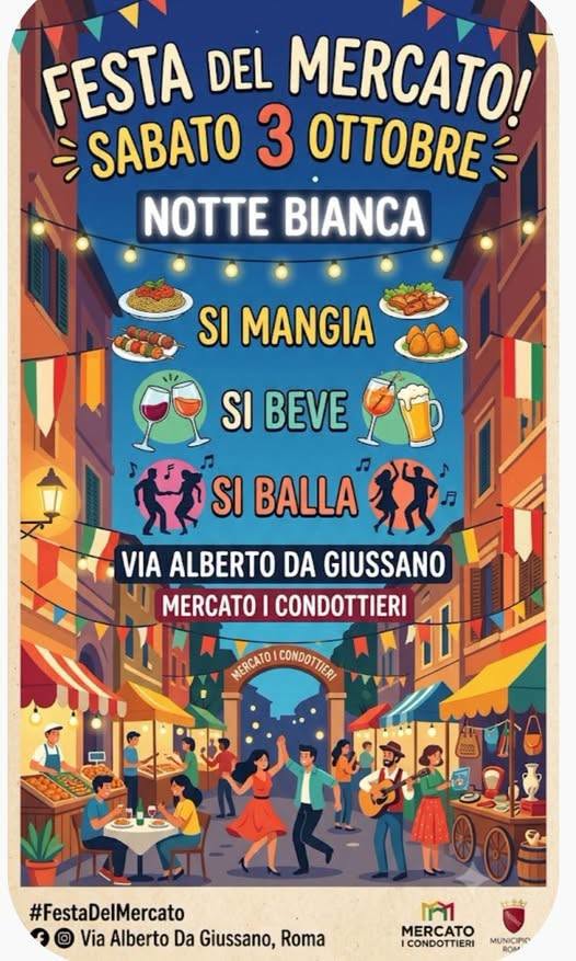 FESTA DEL MERCATO! NOTTE BIANCA