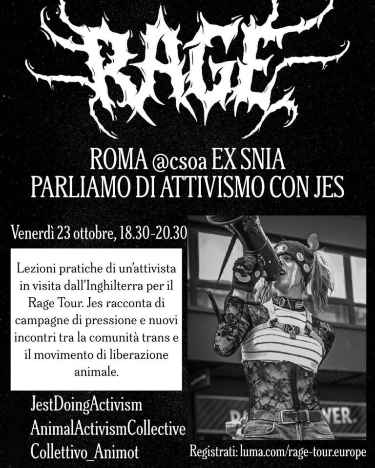 RAGE – Parliamo di attivismo con Jes
