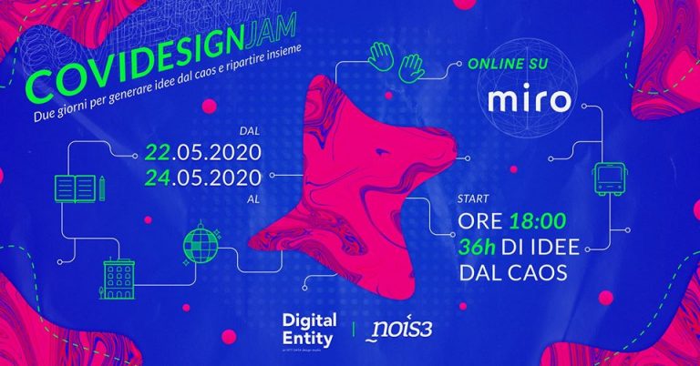 COVIDesignJam – Ripensiamo la socialità al tempo del Covid-19