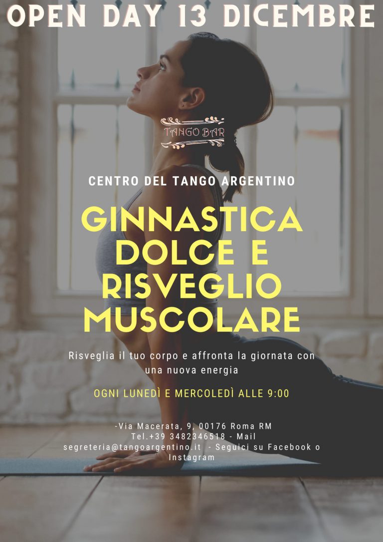 Ginnastica Dolce e Risveglio Muscolare