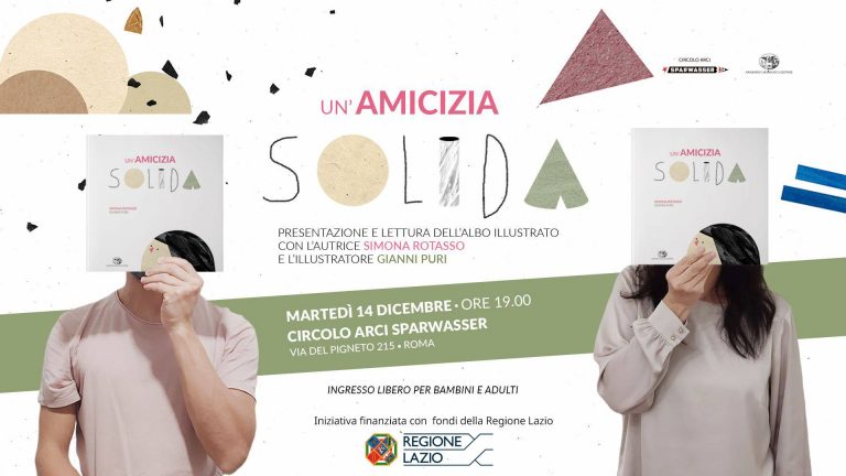 UN’AMICIZIA SOLIDA – presentazione e lettura dell’albo illustrato con Simona Rotasso e Gianni Puri