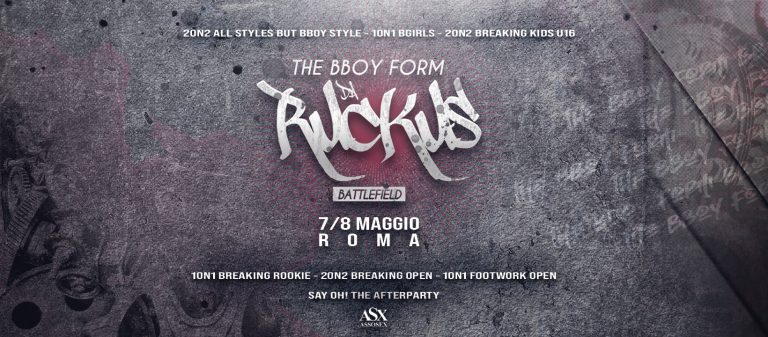 DA RUCKUS! The Bboy Form Battlefield
