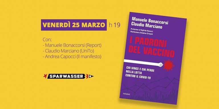 I Padroni del Vaccino – presentazione a Sparwasser