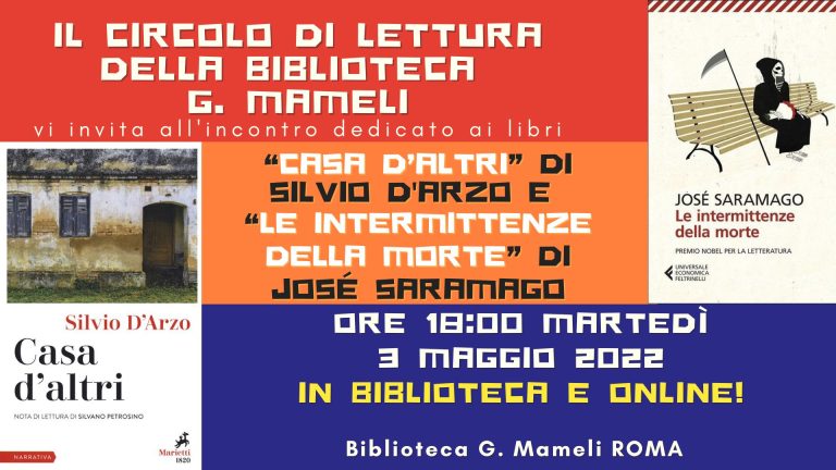 Incontro con il Circolo di lettura