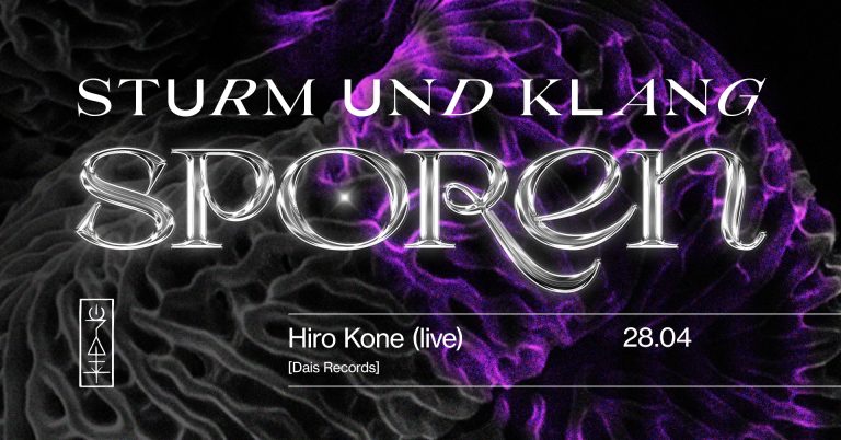 Sturm Und Klang Sporen presenta: Hiro Kone (Live)